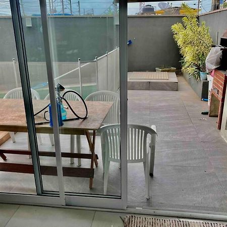 Casa Agradavel Com Piscina Ha 1 Quadra Da Praia. Бертиога Екстериор снимка
